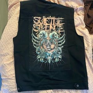 Suicide Silence Vest with hoodie (used but great condition)